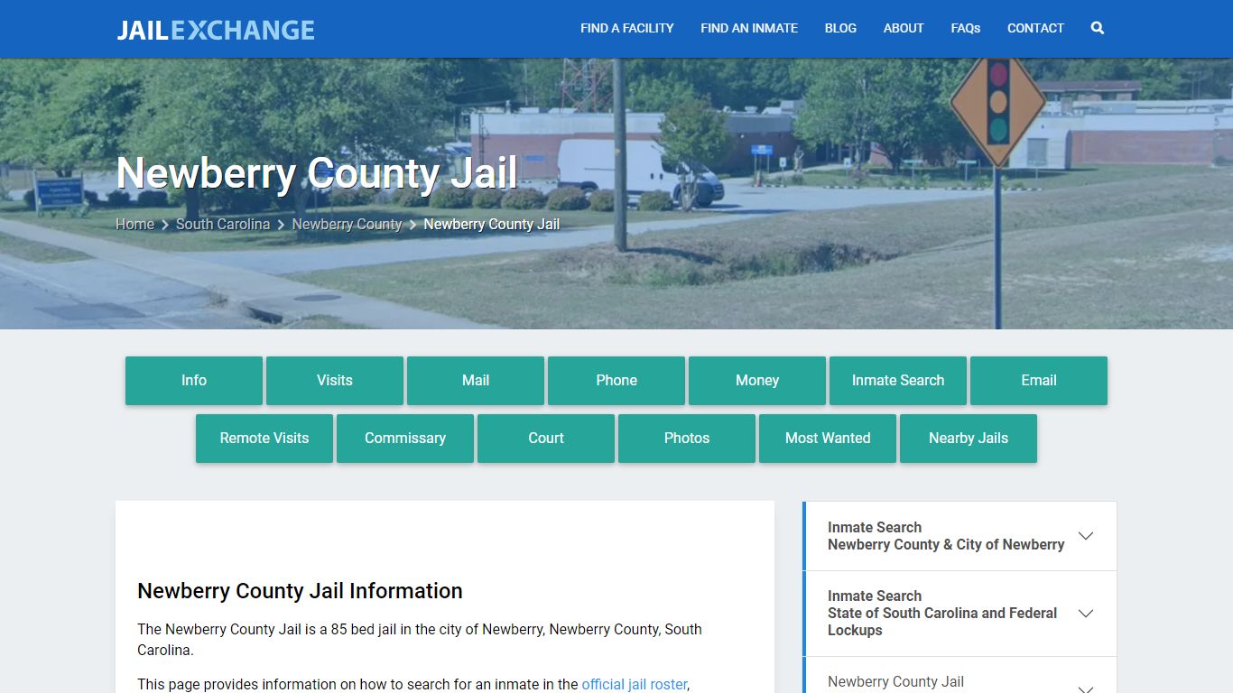Newberry County Jail, SC Inmate Search, Information